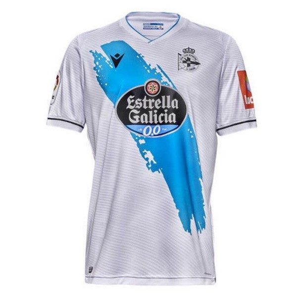 Tailandia Camiseta Deportivo Coruña 2ª Kit 2020 2021 Blanco